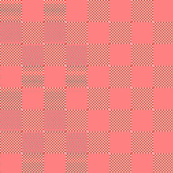 Checkered seamless complex pastel pink tone background. Tablecloth pattern. Love, valentine, baby, it's a girl, wedding, women, feminine, cute, amore concept. textile, fabric, paper, printing use. vector