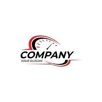 Auto speed logo design vector