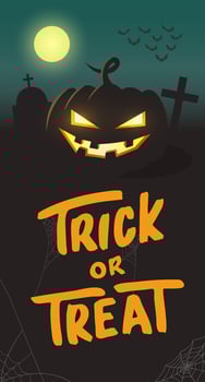 Halloween element decoration background illustration vector