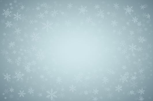 snowflakes winter background illustration vector