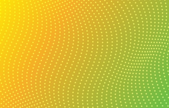 abstract wavy halftone background with gradient color vector