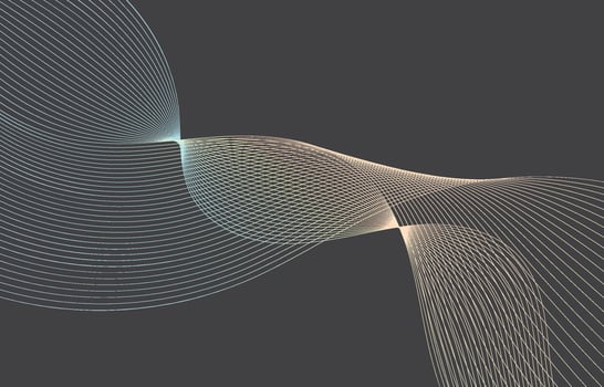 elegant modern abstract wavy lines background vector