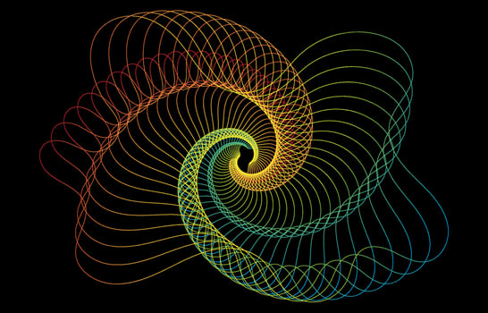 elegant modern abstract organic lines background vector