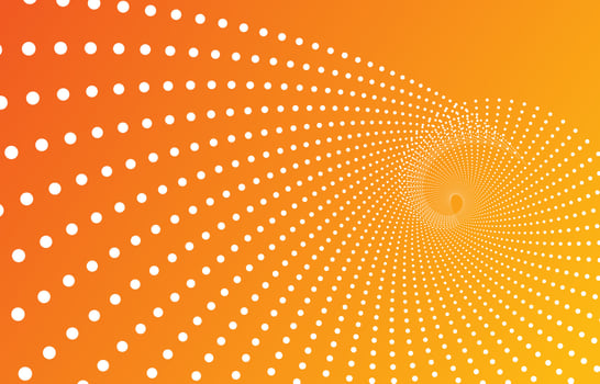 abstract gradient circular halftone background vector