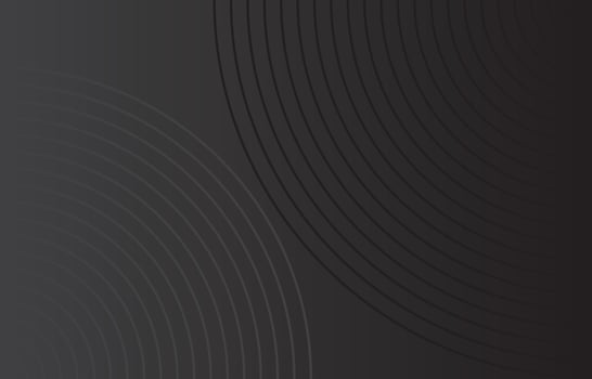 minimalist modern black circle background vector