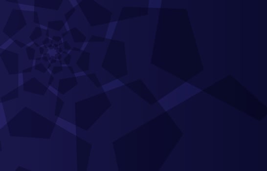 abstract blue polygon geometric background vector