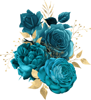 Watercolor Floral Bouquet png
