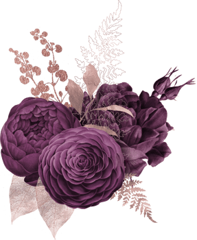 Watercolor Floral Bouquet png