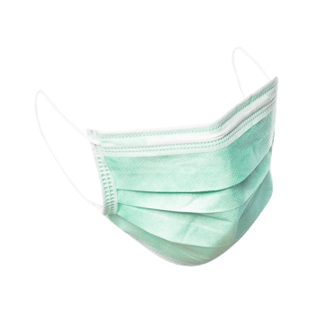 Medical mask cutout, Png file