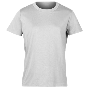 Gray T shirt mockup cutout, Png file