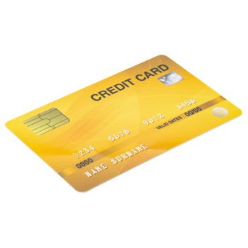 Credit card cutout, Png file