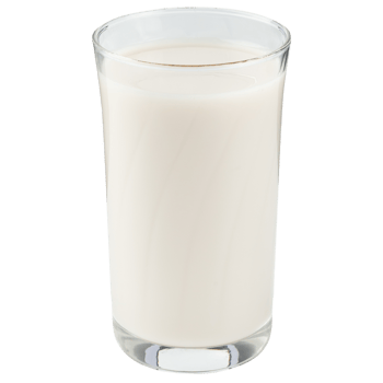 a glass of milk cutout, Png file