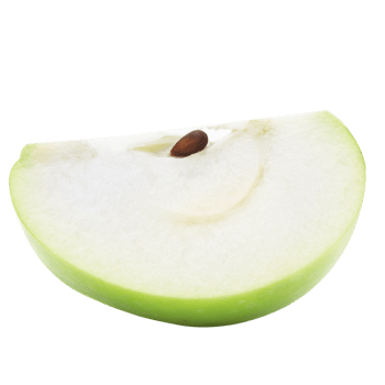 Green apples cutout, Png file