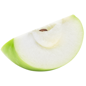 Green apples cutout, Png file