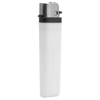 White lighter mockup cutout, Png file
