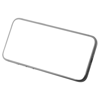 Phone mockup cutout, Png file