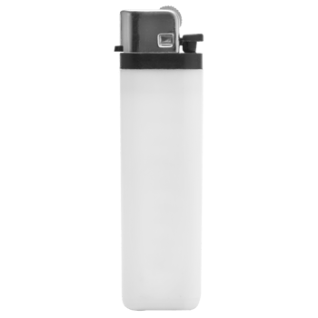 White lighter mockup cutout, Png file
