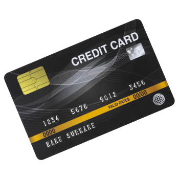 Credit card cutout, Png file
