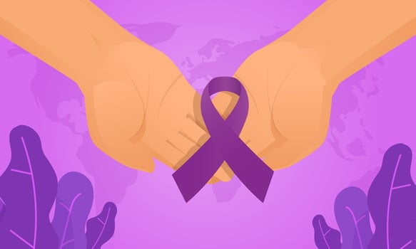 World Cancer Day concept. Vector Illustration