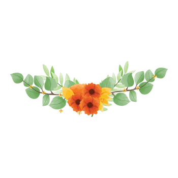 Watercolor Leaf Frame, Green leaves clipart png