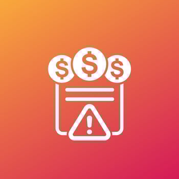 important payment icon for web vector