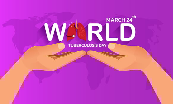 World Tuberculosis Day March 24. Medical solidarity day concept. Vector illustration.