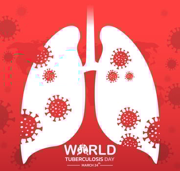 World Tuberculosis Day March 24. Medical solidarity day concept. Vector illustration.