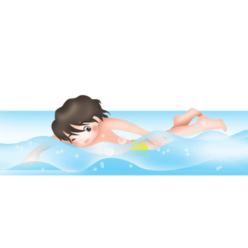 swim Cartoon Cute Kawaii Anime Illustration ClipArt Character Manga Anime png