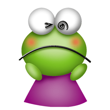 frog cute character free download transparent image illustration clipart pet wildlife png