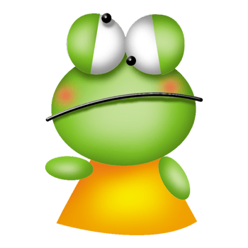 frog cute character free download transparent image illustration clipart pet wildlife png