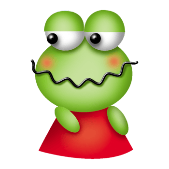 frog cute character free download transparent image illustration clipart pet wildlife png