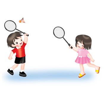 exercise boy girl fun cartoon character illustration clipart free download png