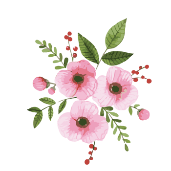 flower watercolor download free png