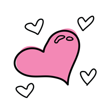 heart Anime Cute Character Cartoon Model Emotion Illustration ClipArt Drawing Kawaii Manga Design Idea Art png