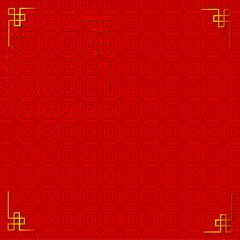 Chinese New Year Red Background. vector