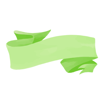Watercolor Ribbon, Hand painted decoration clipart png