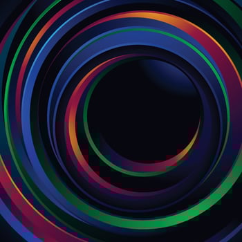Abstract Circle Background Concept vector