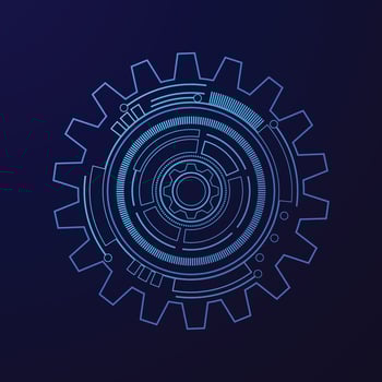 digital technology and engineering, digital telecoms concept, Hi-tech ,futuristic technology background, vector illustration.
