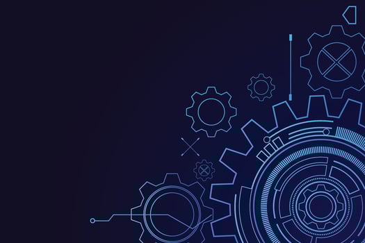 digital technology and engineering, digital telecoms concept, Hi-tech ,futuristic technology background, vector illustration.