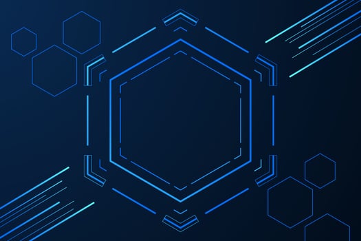 vector sci fi hexagonal futuristic pattern, innovation future technology background,