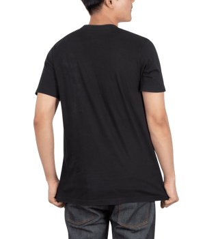 Young man in T shirt mockup, Template for your design png