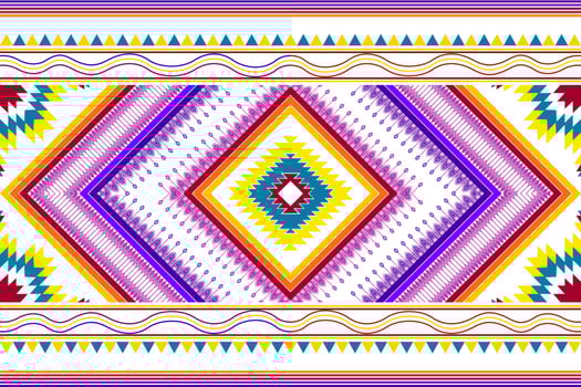 Abstract geometric ethnic pattern design. Aztec fabric carpet mandala ornament ethnic chevron textile decoration wallpaper. Tribal boho native ethnic traditional embroidery vector background