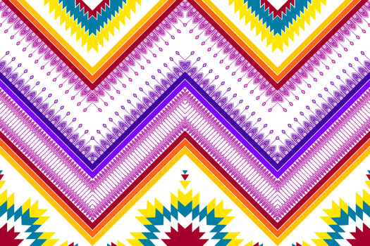 Abstract geometric ethnic pattern design. Aztec fabric carpet mandala ornament ethnic chevron textile decoration wallpaper. Tribal boho native ethnic traditional embroidery vector background