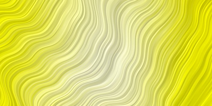 Light Yellow vector backdrop with bent lines.