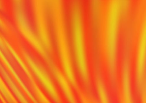 Light Orange vector blur pattern.