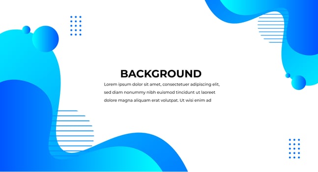 Liquid abstract background. social media fluid vector banner template design with blue color, web sites. Wavy shapes, blue color unique  background design. blue color new background.