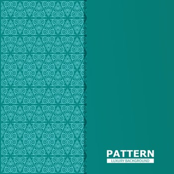 Pattern ornament batik melayu vector illustration