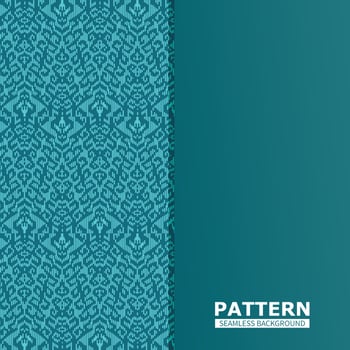 Seamless luxury pattern ornament vector illustration