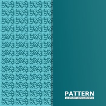 Seamless luxury pattern ornament vector illustration
