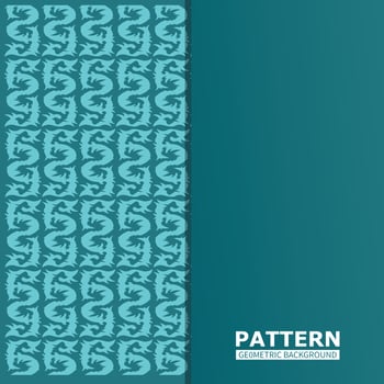 Seamless luxury pattern ornament vector illustration